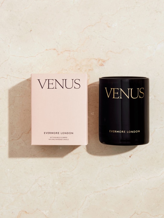 Evermore: 300g Venus scented candle - Black - ecraft_4 | Luisa Via Roma