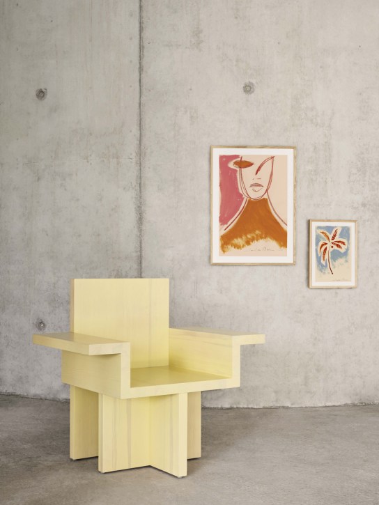 Paper Collective: Pink Portrait wall décor - Pink - ecraft_1 | Luisa Via Roma