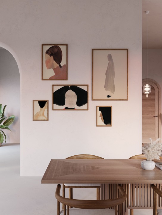 Paper Collective: The Haircut wall décor - Multicolor - ecraft_2 | Luisa Via Roma