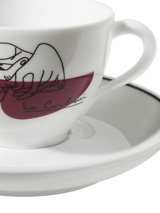 Cassina: Service Prunier espresso set - White - ecraft_2 | Luisa Via Roma