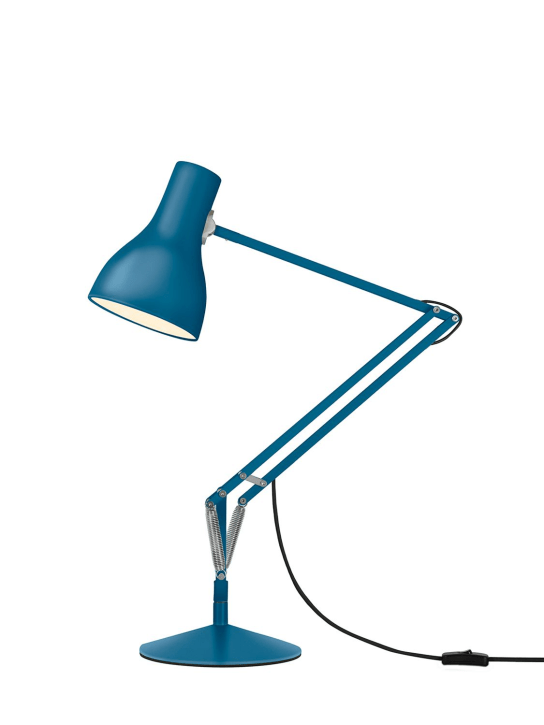 Anglepoise: Lampe de bureau Margaret Howell Type 75 - Bleu - ecraft_1 | Luisa Via Roma