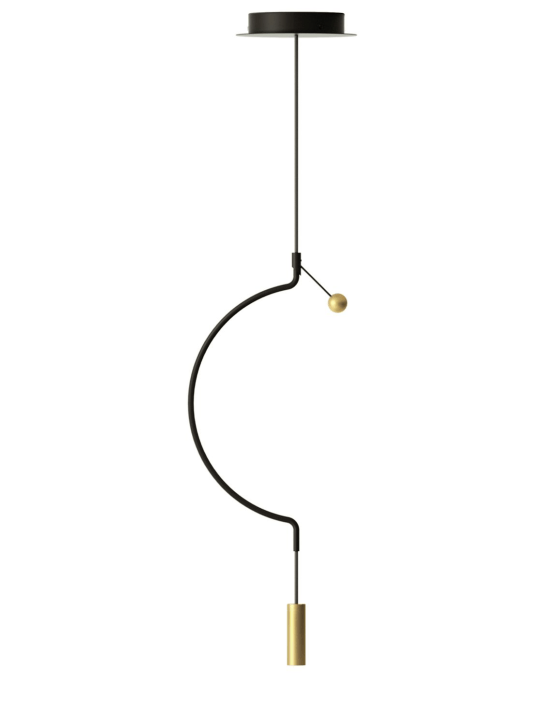 Axolight: Liaison pendant lamp - Black - ecraft_0 | Luisa Via Roma