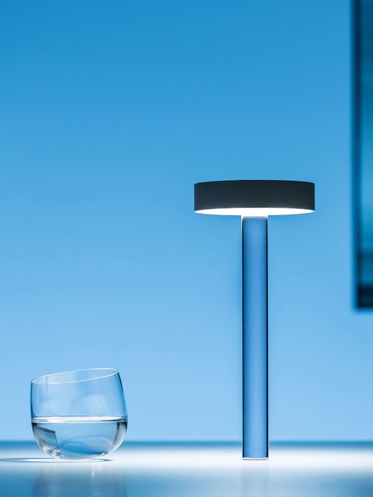 Davide Groppi: Lampe de table TeTaTeT Flûte - Blanc - ecraft_1 | Luisa Via Roma