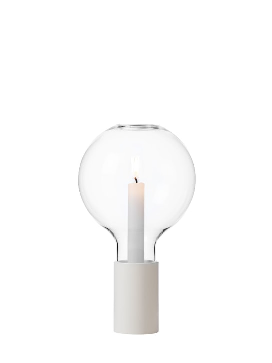 Davide Groppi: Light My Fire table lamp - White - ecraft_0 | Luisa Via Roma