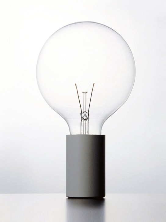 Davide Groppi: Lampada da tavolo Edison 35mm - Bianco - ecraft_0 | Luisa Via Roma