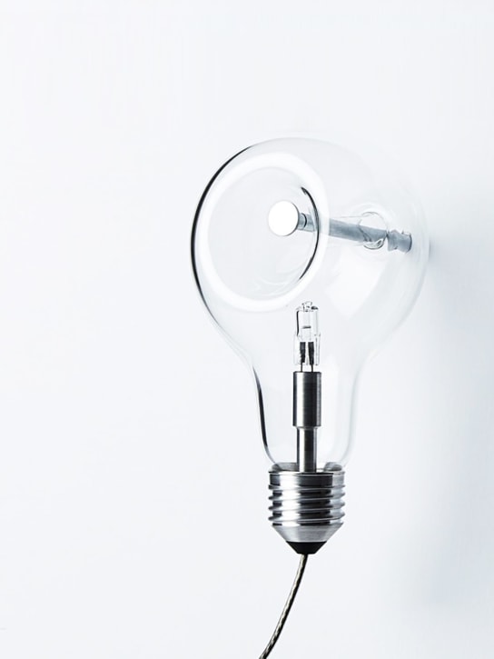 Davide Groppi: Edison's Nightmare wall lamp - Transparent - ecraft_0 | Luisa Via Roma