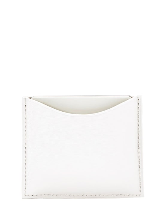 La Bouche Rouge Paris: The Fine Leather compact case - White - beauty-women_0 | Luisa Via Roma