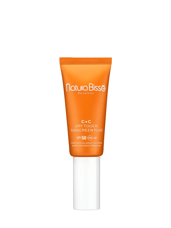 Natura Bissé: C+C Dry Touch Sunscreen Fluid SPF 50 - Transparent - beauty-men_0 | Luisa Via Roma