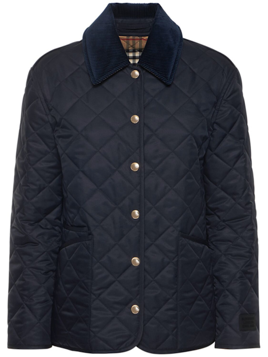 コート Burberry Dranefeld Quilted Blouson Cloth dd938152-afa1-44ca-81e7-