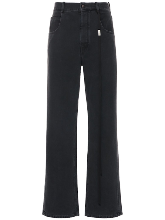 Ann Demeulemeester: Jeans Ronald in denim - men_0 | Luisa Via Roma