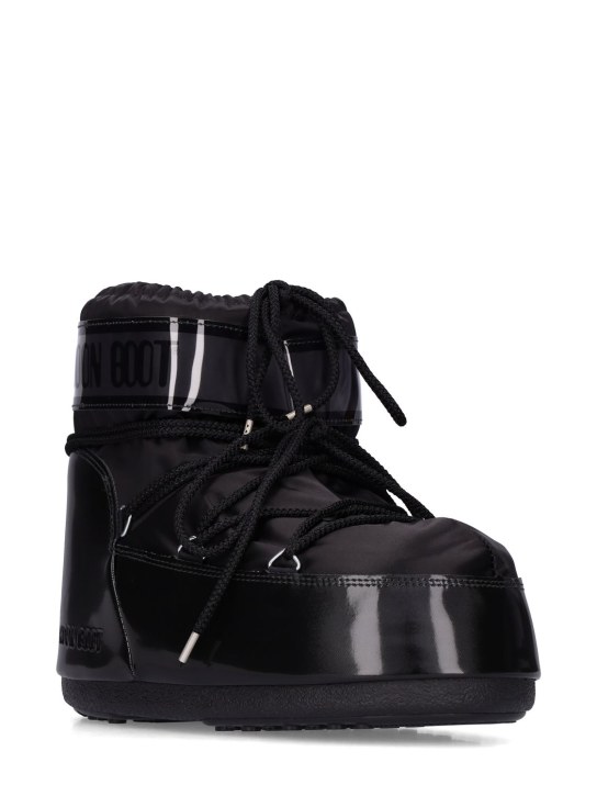 Moon Boot: Low Icon Glance metallic moon boots - women_7 | Luisa Via Roma