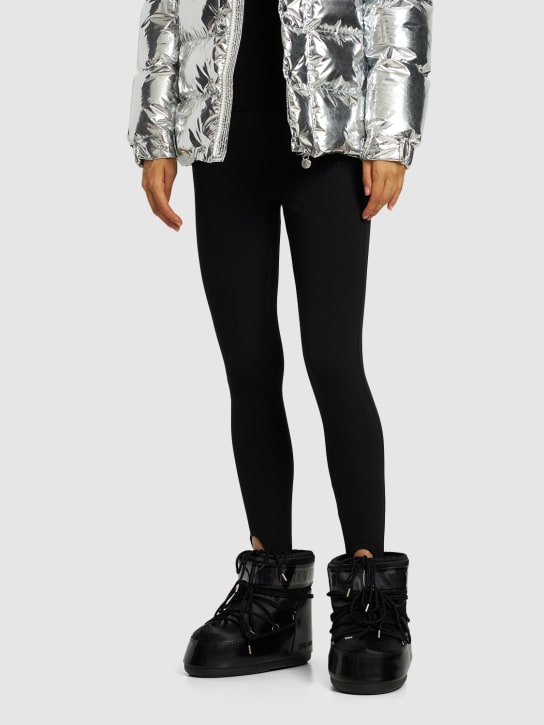 Moon Boot: Low Icon Glance metallic moon boots - women_6 | Luisa Via Roma