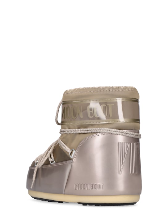 Moon Boot: Low Icon Glance metallic moon boots - women_3 | Luisa Via Roma