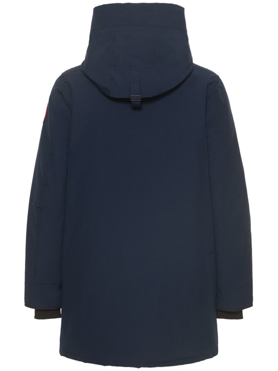 Canada Goose: Langford cotton blend down parka - men_4 | Luisa Via Roma
