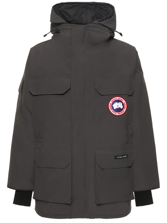 Canada Goose: Parka de plumas de algodón - men_0 | Luisa Via Roma