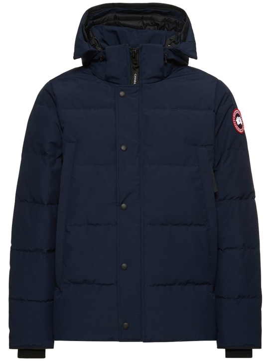 Canada Goose: Wyndham Parka nylon down jacket - men_0 | Luisa Via Roma