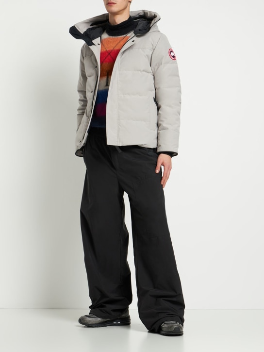 Canada Goose: MacMillan cotton blend down parka - men_1 | Luisa Via Roma