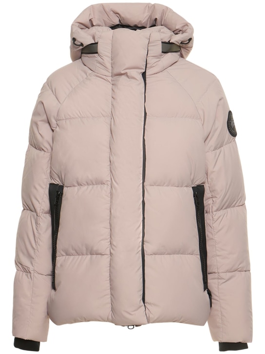 Canada Goose: Pufferparka aus recyceltem Nylon „Junction“ - Lucent Rose - women_0 | Luisa Via Roma