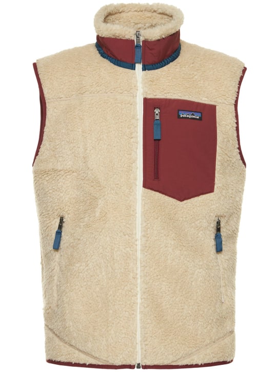 Patagonia: Classic Retro-X recycled polyester vest - men_0 | Luisa Via Roma