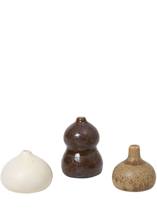 Ferm Living: Set of 3 Komo mini vases - ecraft_0 | Luisa Via Roma