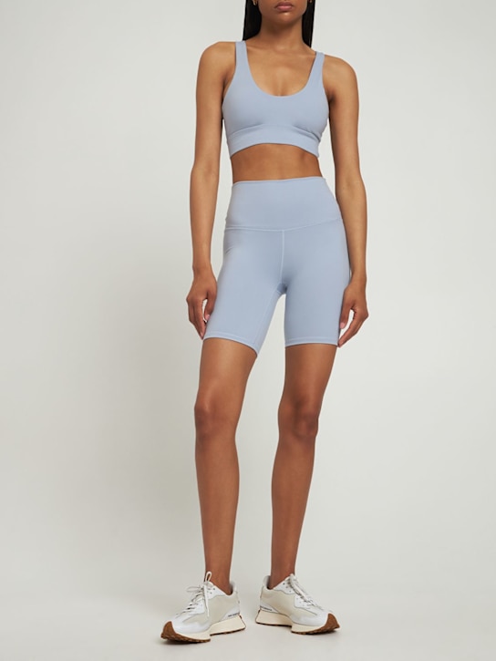 Varley: Radlerhose aus Technostoff „Always 7“ - Hellblau - women_1 | Luisa Via Roma