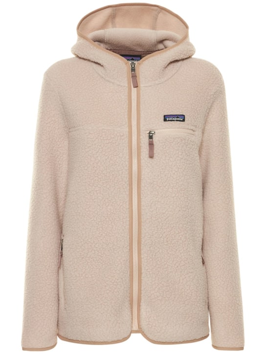 Patagonia: Retro tech fleece hoodie - women_0 | Luisa Via Roma
