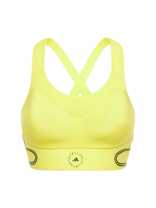 adidas By Stella McCartney: Training medium support bra - women_0 | Luisa Via Roma