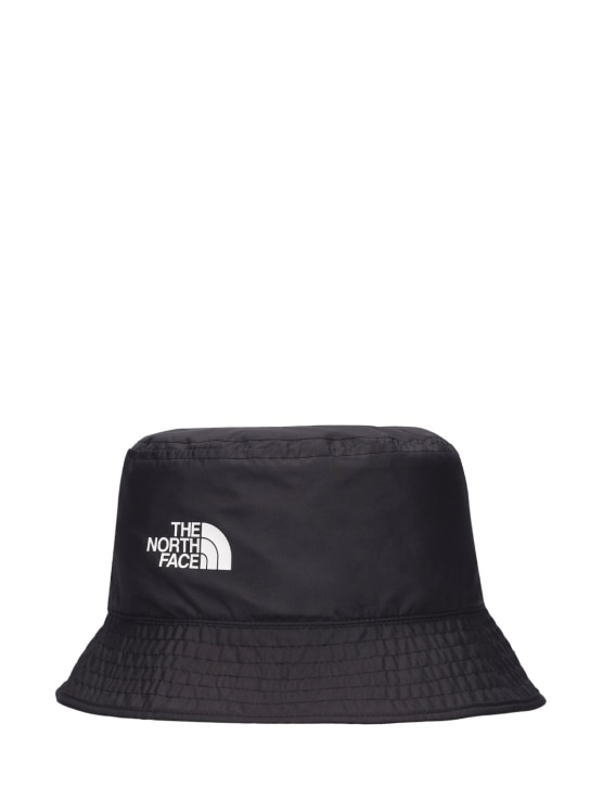 The North Face: Sun Stash reversible bucket hat - Black - men_1 | Luisa Via Roma