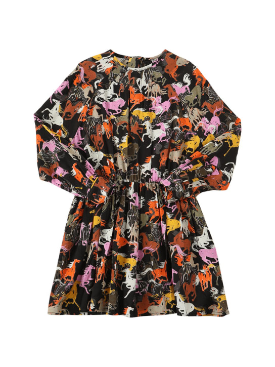 Zadig&Voltaire: Horse ビスコースワンピース - マルチカラー - kids-girls_0 | Luisa Via Roma
