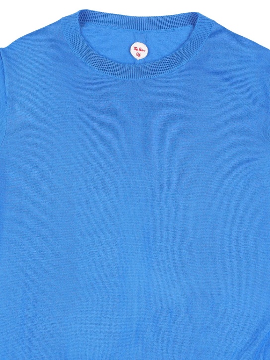 The Row: Dewey羊绒&真丝针织毛衣 - 浅蓝色 - kids-girls_1 | Luisa Via Roma