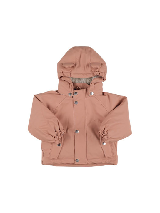 Liewood: リサイクル素材レインコート＆パンツ - ピンク - kids-girls_1 | Luisa Via Roma