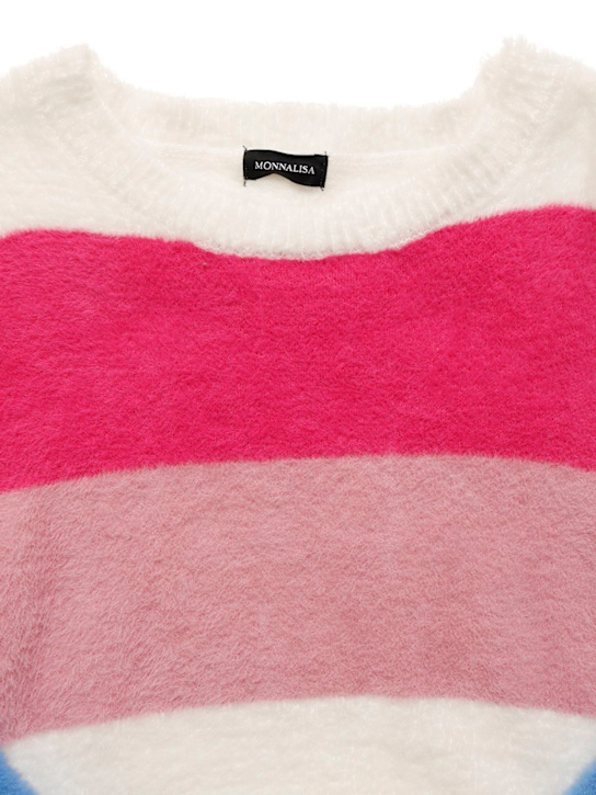 Monnalisa: Vestito a righe - Multicolore - kids-girls_1 | Luisa Via Roma