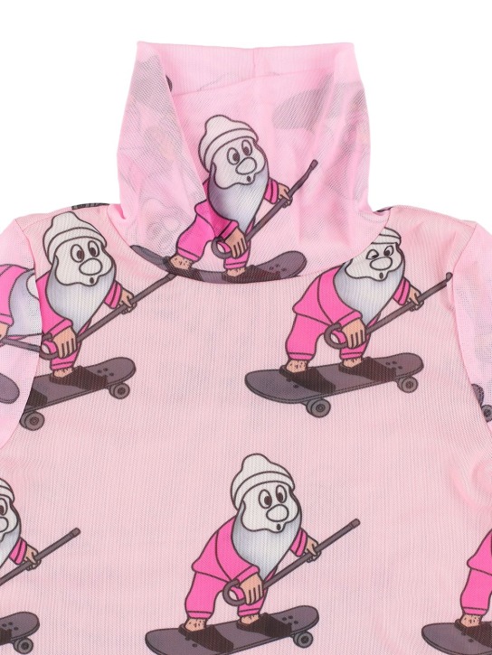 Caroline Bosmans: T-shirt imprimé gnome à manches longues - kids-girls_1 | Luisa Via Roma