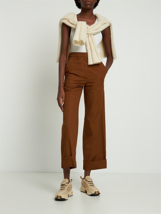 Relaxed casual cotton pants - Thumbnail 2