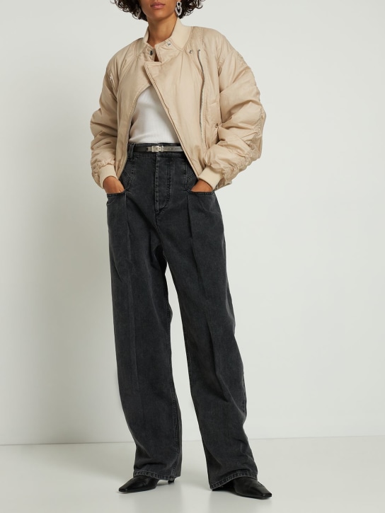 Isabel Marant: Jeans de denim de algodón - women_1 | Luisa Via Roma