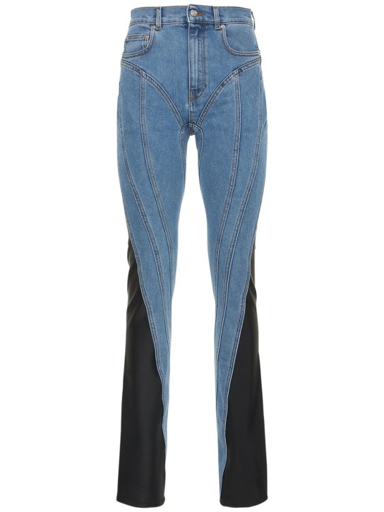 Mugler jeans discount women's