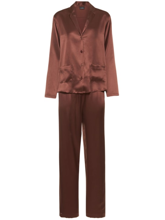 Satin silk pajamas - La Perla - Women | Luisaviaroma