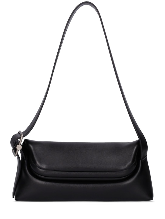 Osoi: Folder Brot leather shoulder bag - Black - women_0 | Luisa Via Roma