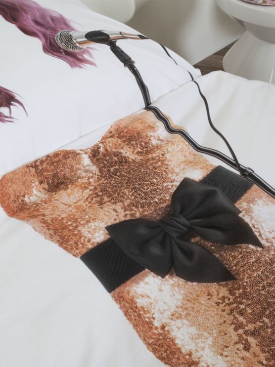 Snurk: Parure de lit en coton biologique Singer - Blanc - kids-girls_1 | Luisa Via Roma