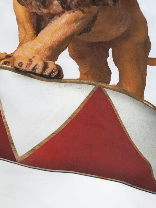 Snurk: Lion organic cotton duvet cover set - White - kids-boys_1 | Luisa Via Roma