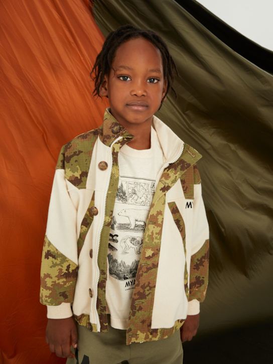Myar: Jacke aus Bio-Baumwolle mit Logo - Bunt - kids-boys_1 | Luisa Via Roma