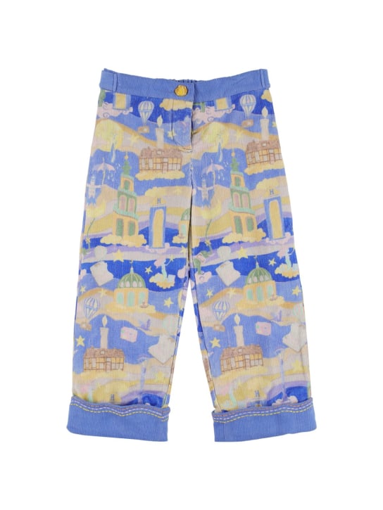 Helmstedt: 印花棉质阔腿裤 - 多色 - kids-girls_0 | Luisa Via Roma