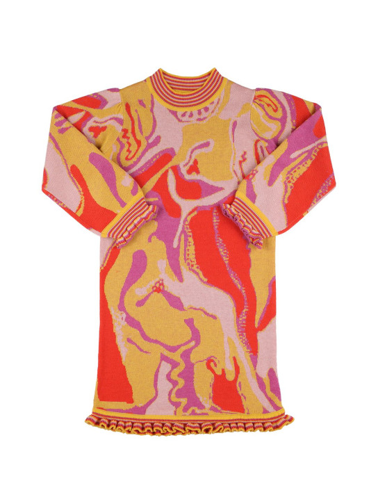 Helmstedt: Vestito in misto lana jacquard - Multicolore - kids-girls_0 | Luisa Via Roma