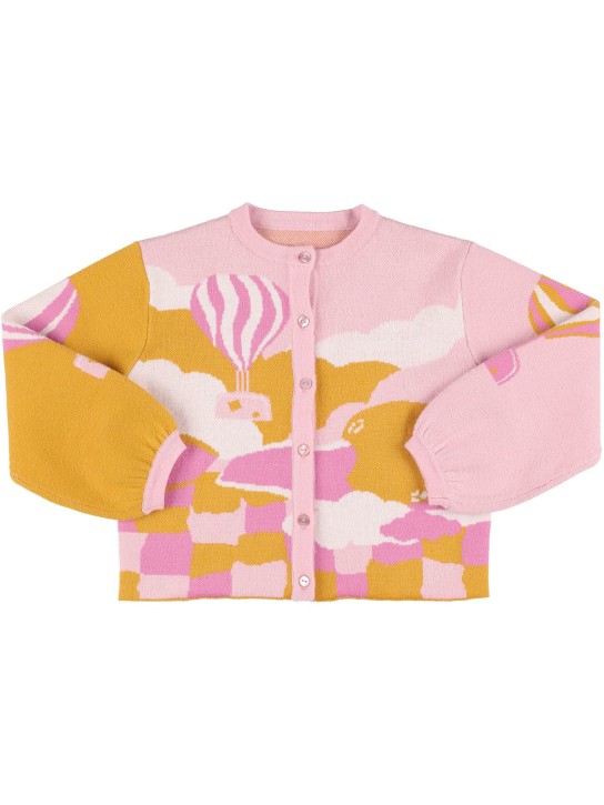 Helmstedt: Cardigan in maglia jacquard - Multicolore - kids-girls_0 | Luisa Via Roma