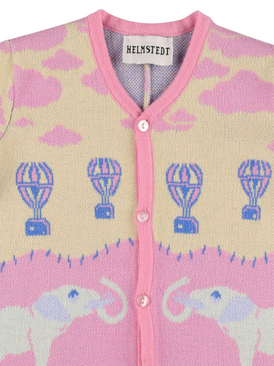 Helmstedt: Jacquard knit romper - Multicolor - kids-girls_1 | Luisa Via Roma