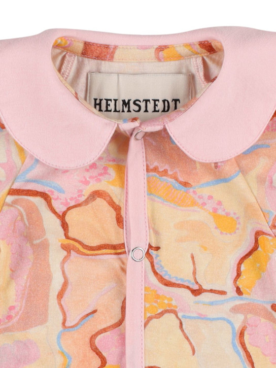 Helmstedt: Barboteuse en coton biologique imprimé - Multicolore - kids-girls_1 | Luisa Via Roma