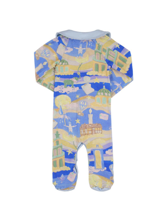 Helmstedt: Pelele de algodón orgánico estampados - Multicolor - kids-girls_1 | Luisa Via Roma