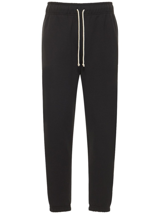 Logo cotton sweatpants - Thumbnail 1