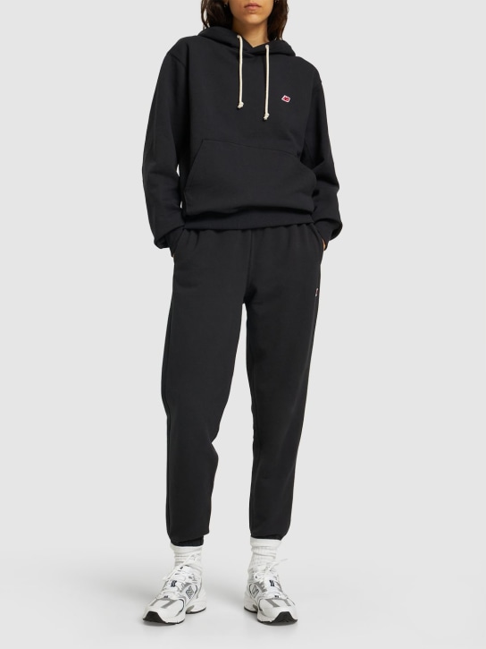 Logo cotton sweatpants - Thumbnail 2