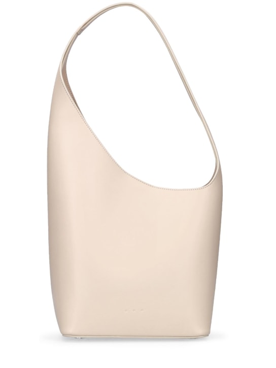 Aesther Ekme: Demi Lune smooth leather shoulder bag - women_0 | Luisa Via Roma